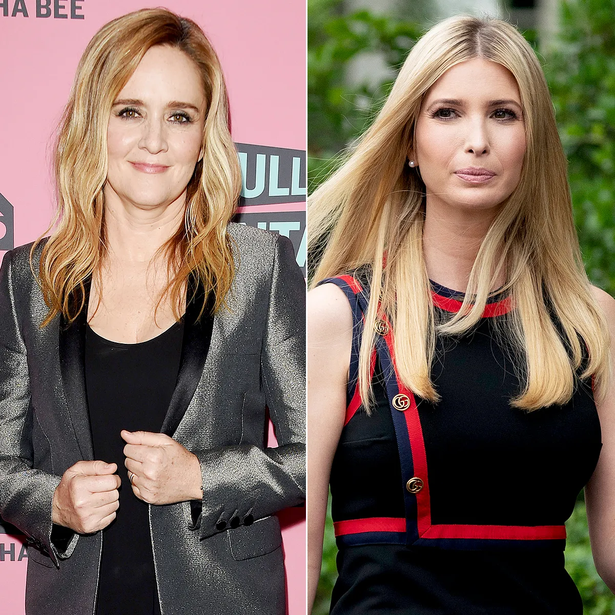 Samantha Bee and Ivanka Trump