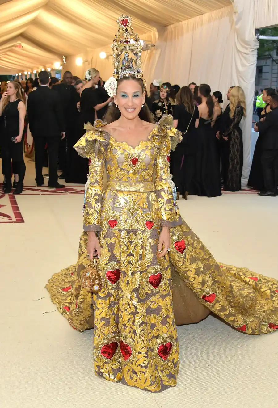 Sarah Jessica Parker met 18