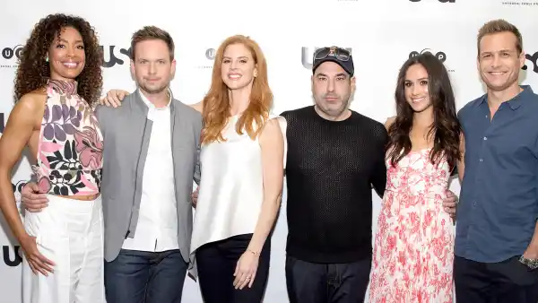 Sarah-Rafferty,-Gina-Torres-and-Rick-Hoffman