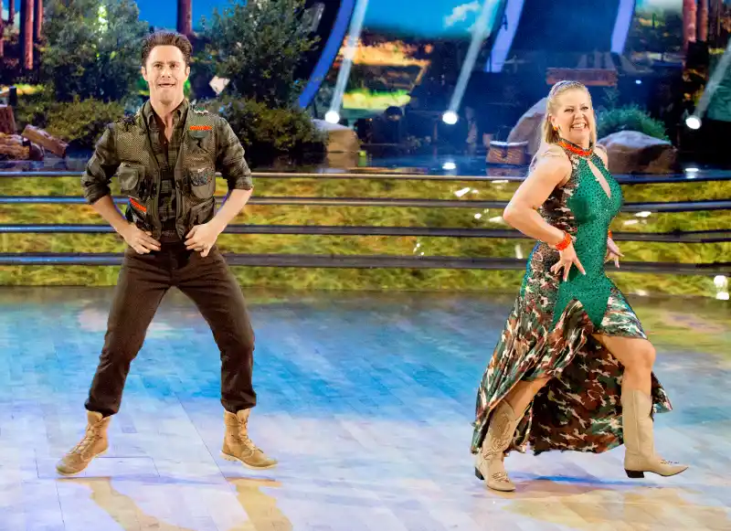 Sasha Farber and Tonya Harding