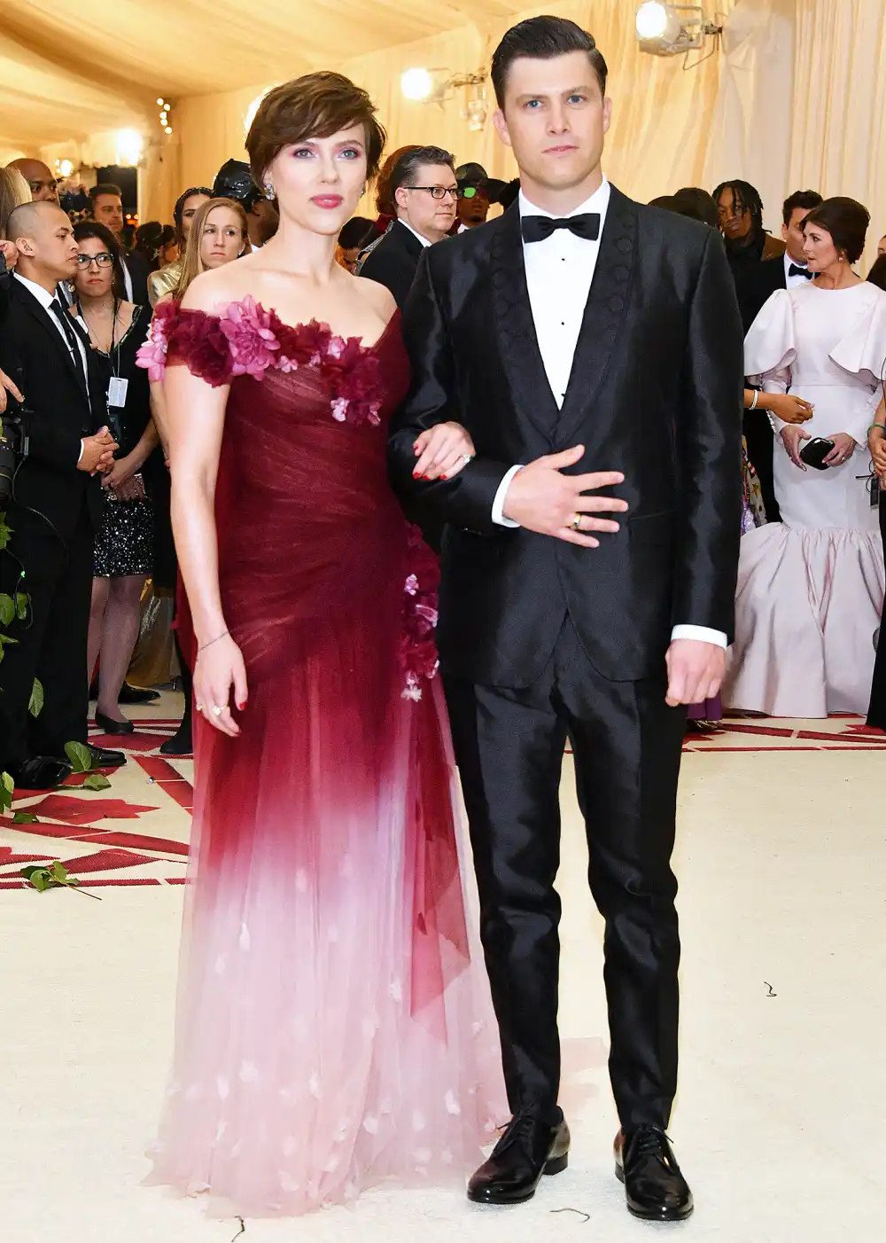 Scarlett Johansson Colin Jost Met Gala 2018