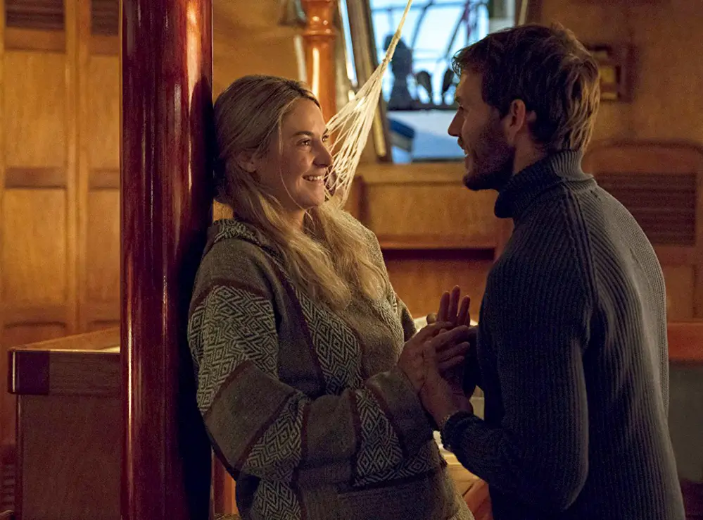 Shailene Woodley and Sam Claflin in &lsquo;Adrift&rsquo;
