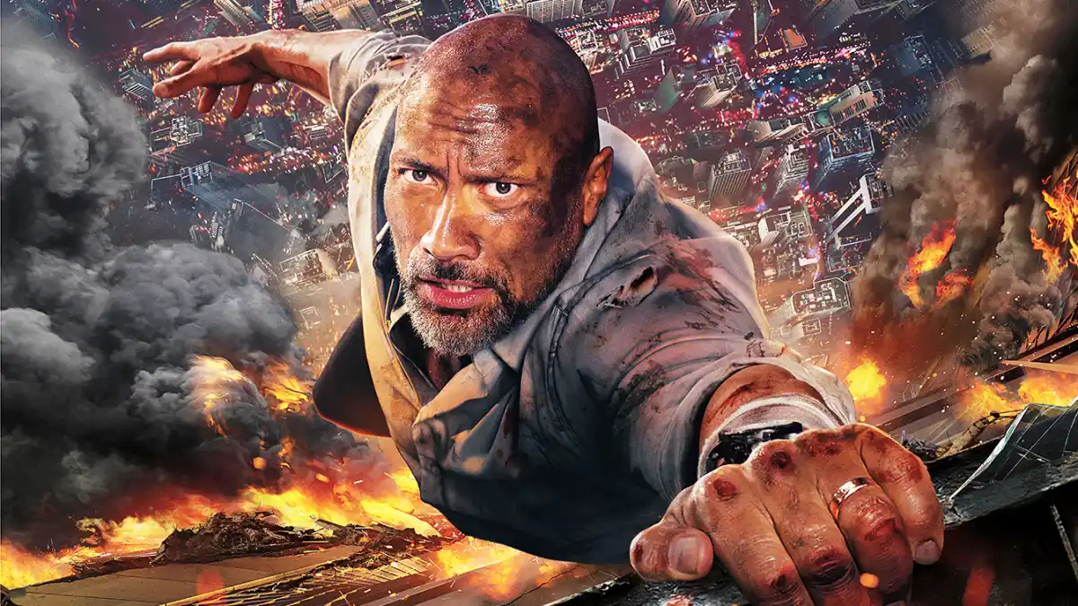 Dwayne Johnson Skyscraper