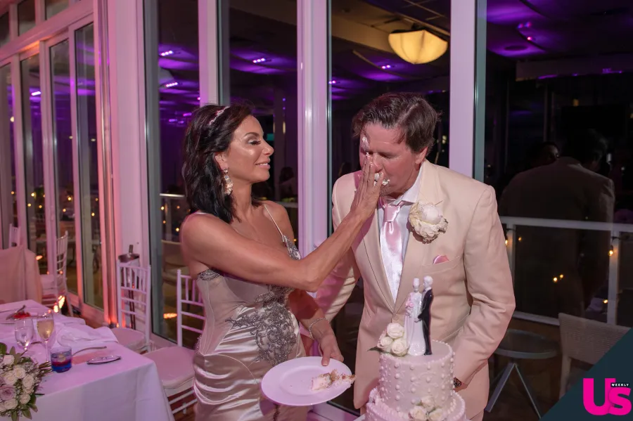 Danielle Staub and Marty Caffrey's wedding