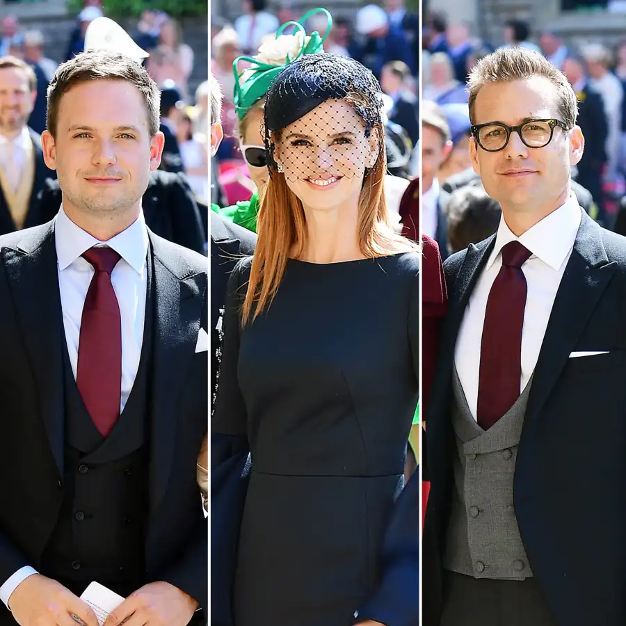 Patrick J. Adams Sarah Rafferty Gabriel Macht Prince Harry Meghan Markle Royal Wedding American Roots