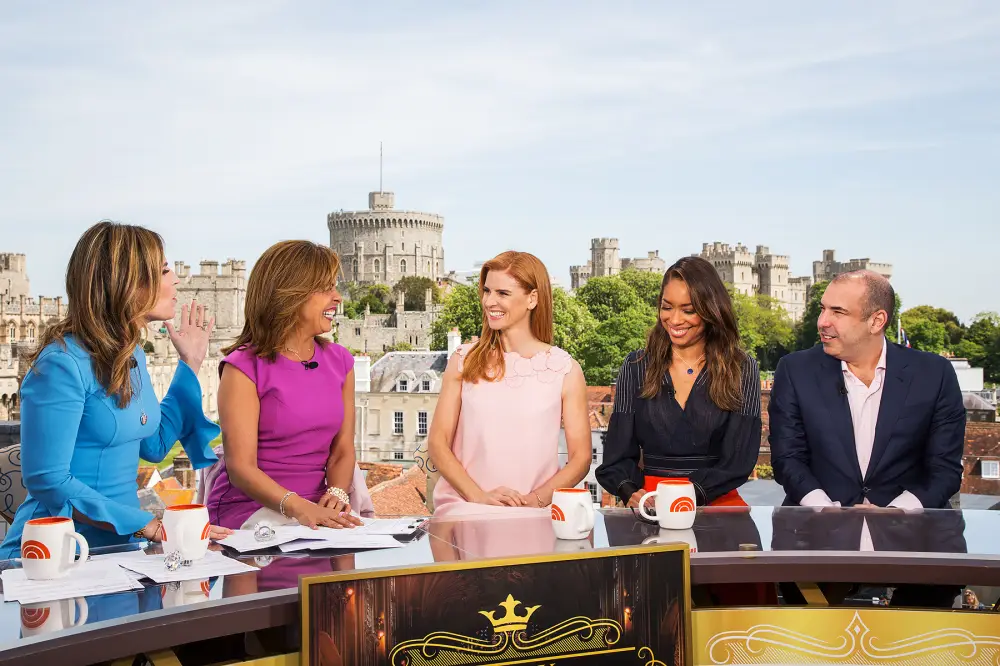 The cast of Suits on Today