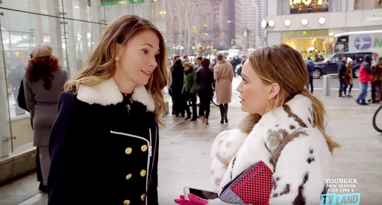 sutton-foster-hilary-duff-younger