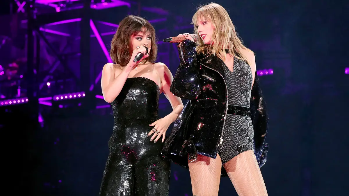 Taylor Swift, Selena Gomez, Reputation Tour, Pasadena