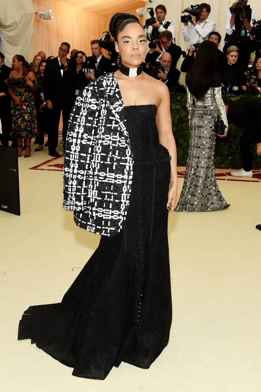 Tessa Thompson met 18