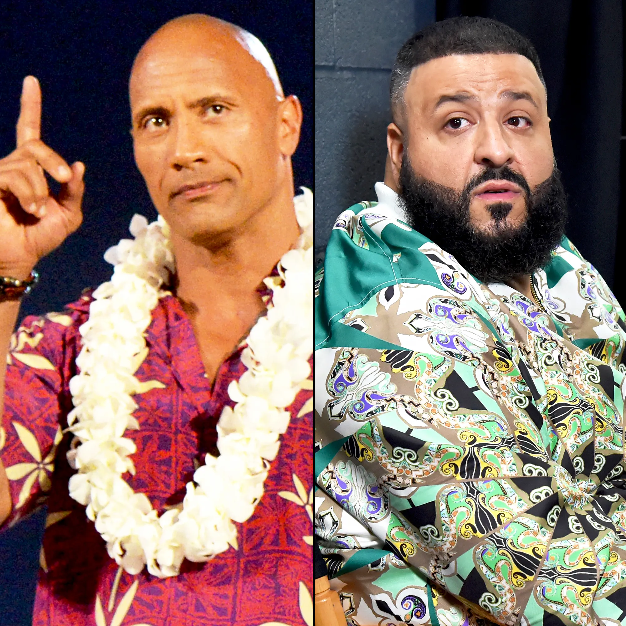 Dwayne ‘The Rock’ Johnson and DJ Khaled