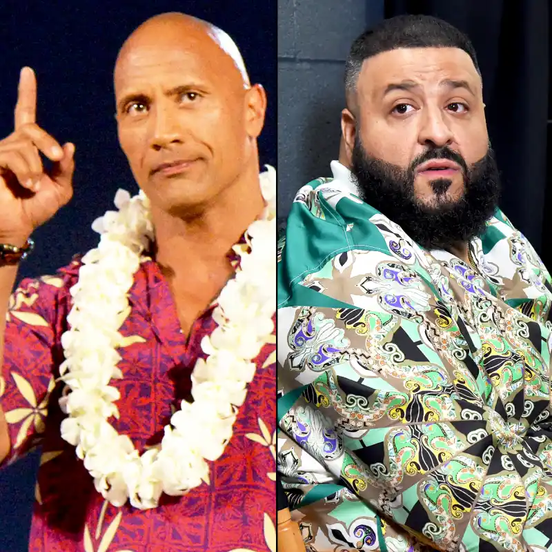 Dwayne ‘The Rock’ Johnson and DJ Khaled