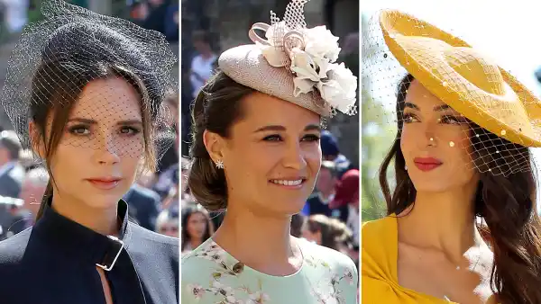 Wildest Fascinators, Royal Wedding, Victoria Beckham, Pippa Middleton, Amal Clooney