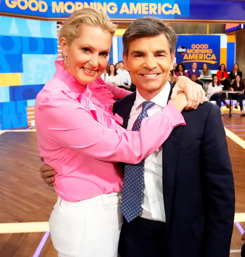 Ali Wentworth and George Stephanopoulos on ‘Good Morning America‘ show