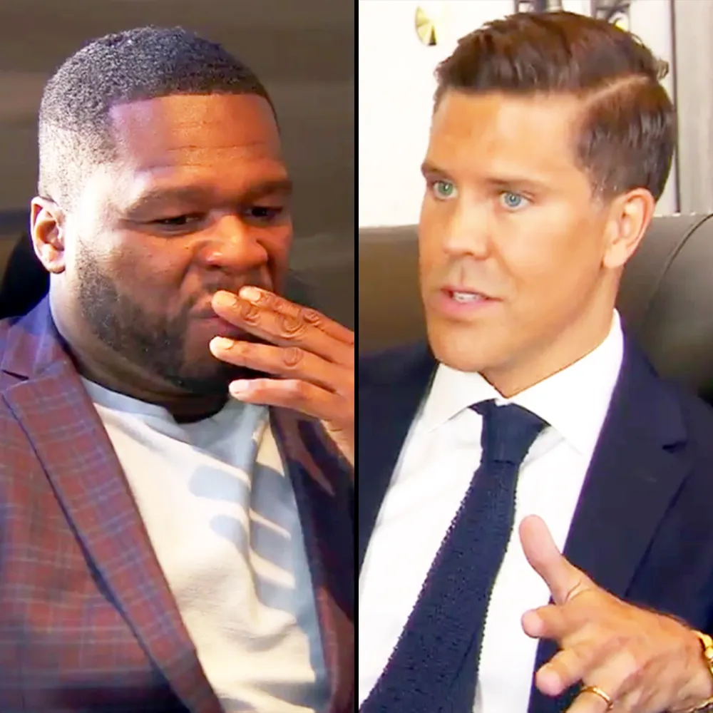50 Cent and Fredrik Eklund