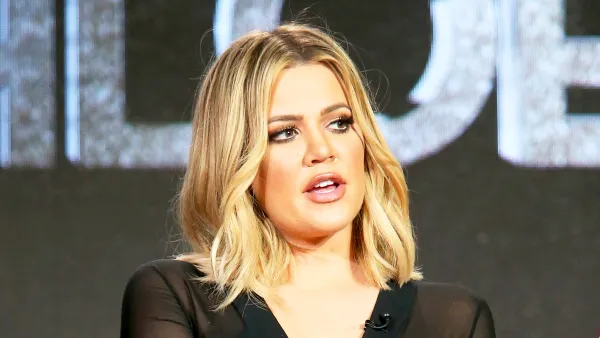 Khloe Kardashian during FYI Kocktails with Khloe panel as part of the A+E Network portion of This is Cable 2016 Television Critics Association Press Tour at Langham Hotel in Pasadena, California