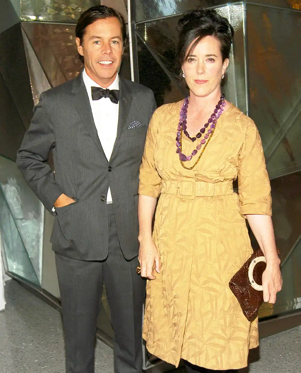 Andy Spade and Kate Spade attend SWAROVSKI Private Dinner to Honor the 2006 CFDA Nominees at Top of the Rock oin New York City.