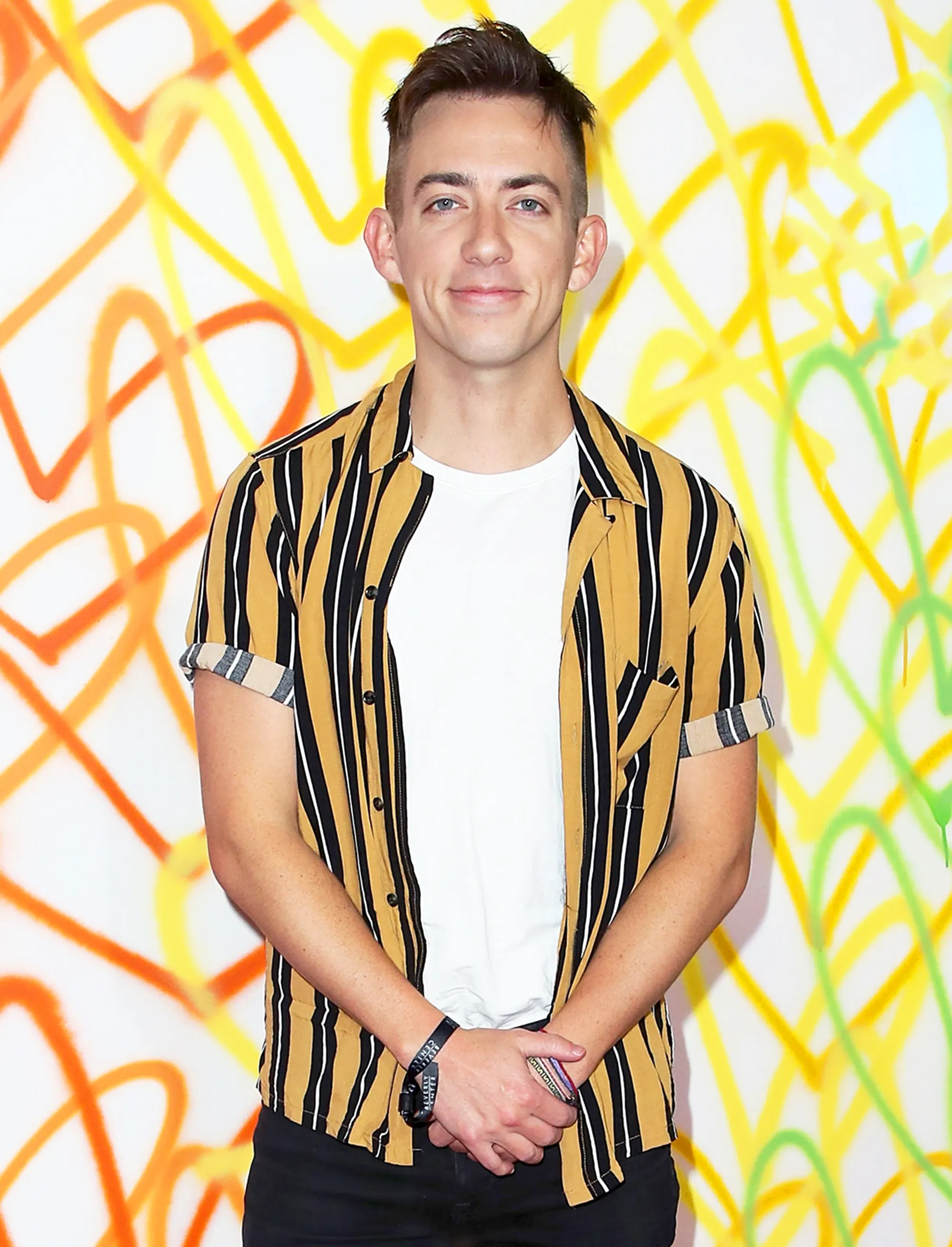 Kevin McHale attends the 2018 Champions of Pride hosted by Beverly Center and The Advocate at Farmhouse in Los Angeles, California.