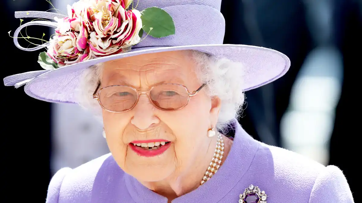 Queen Elizabeth II attends Derby Day of the Investec Derby Festival at Epsom Racecourse on June 2, 2018 in Epsom, England.