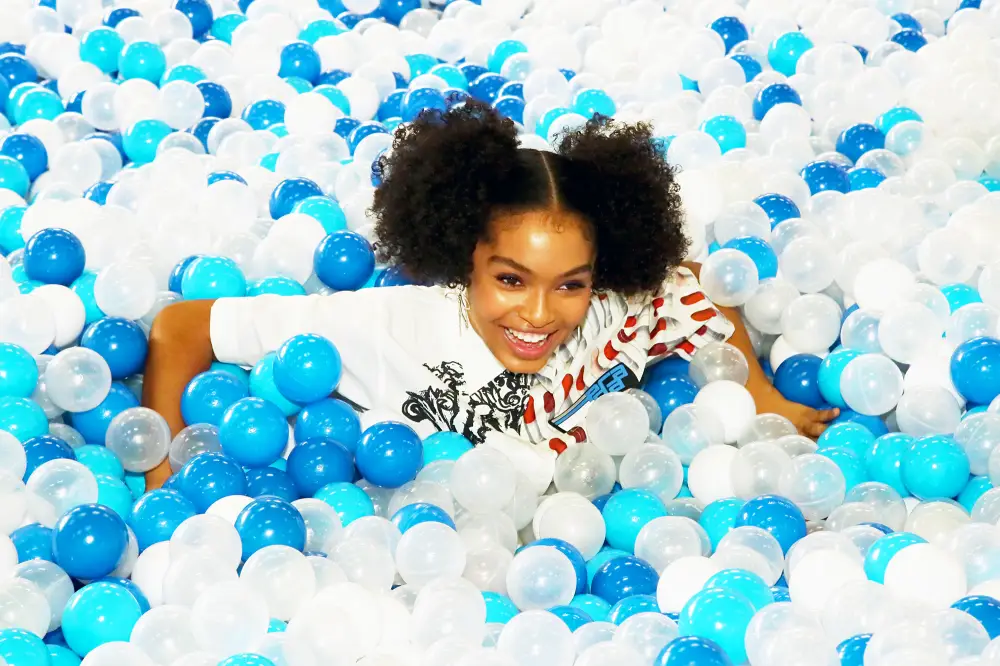 Yara Shahidi attends day 1 of POPSUGAR Play/Ground on June 9, 2018 in New York City.