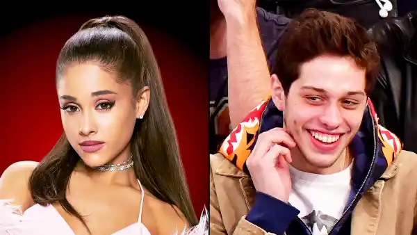 Ariana Grande and Pete Davidson