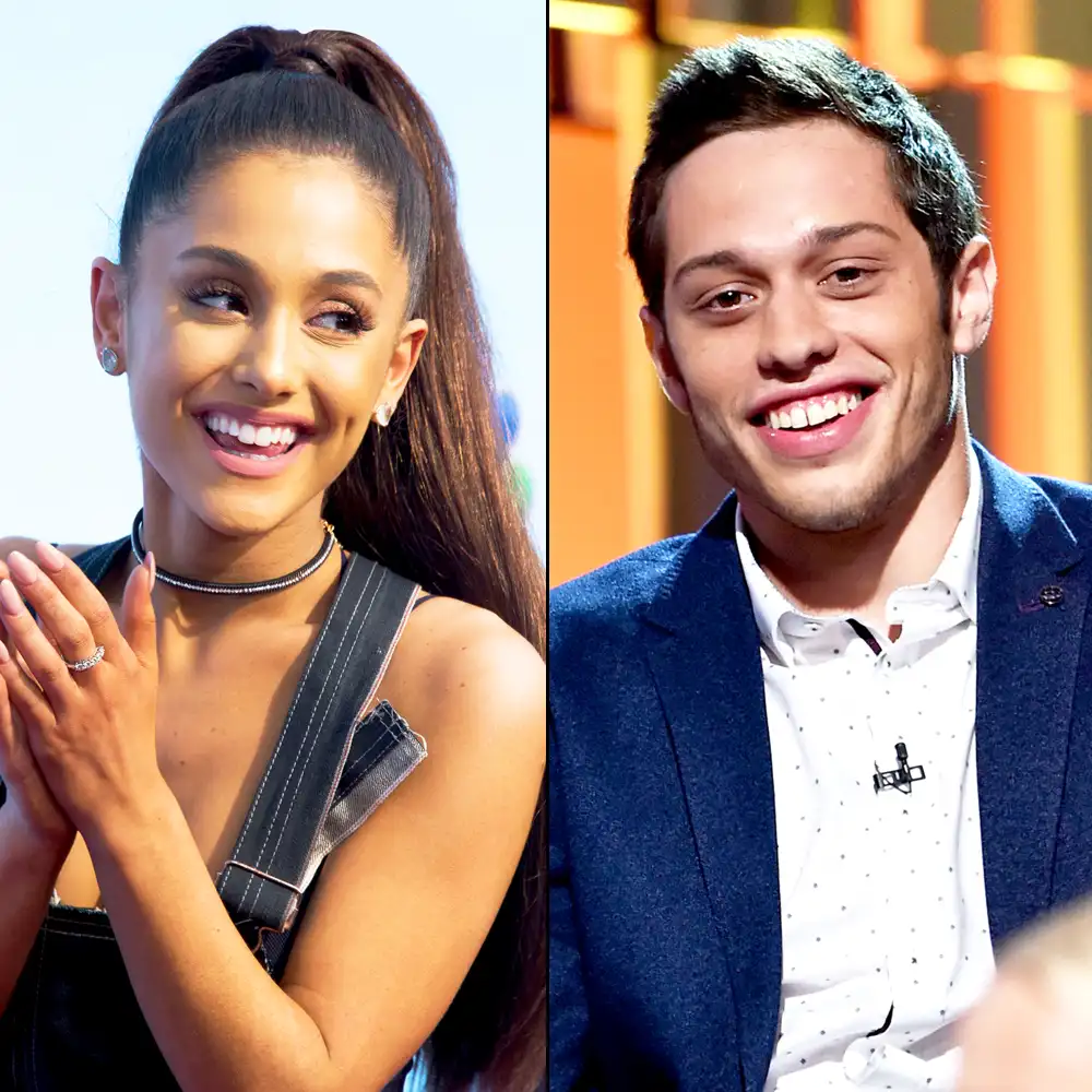 Ariana Grande and Pete Davidson