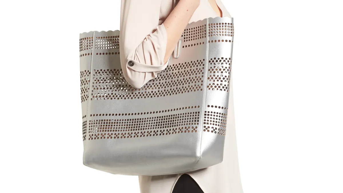 Casey-Geometric-Cutout-Faux-Leather-Tote-&-Pouch-