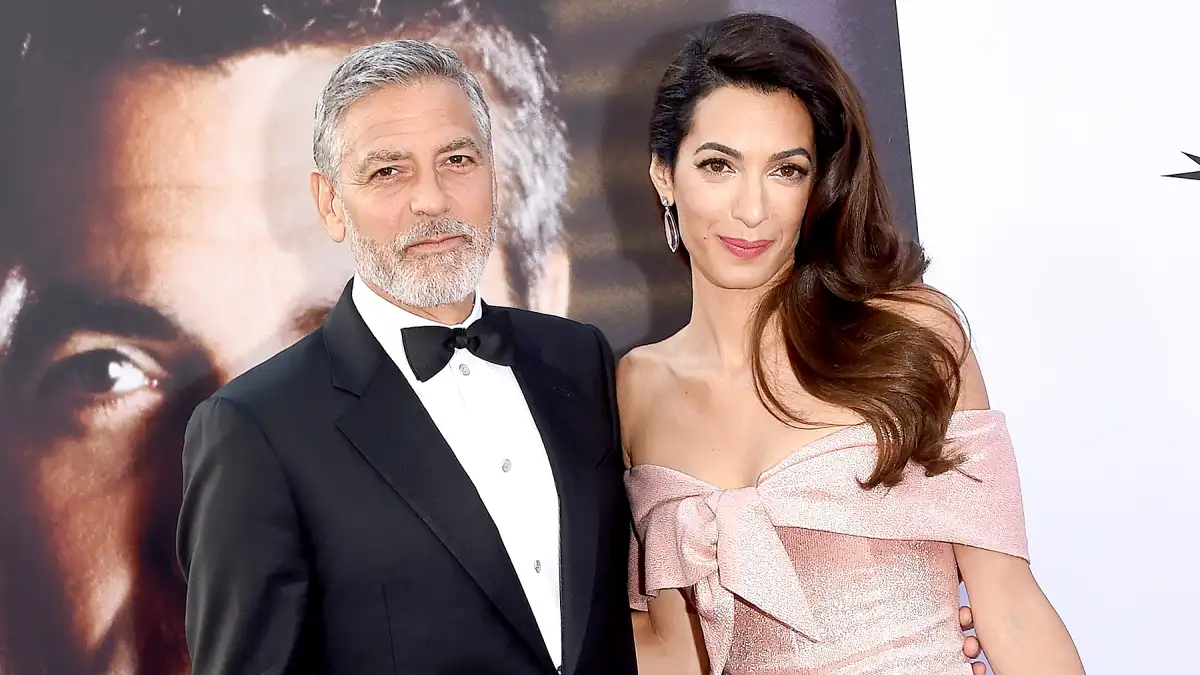 George Clooney and Amal Clooney