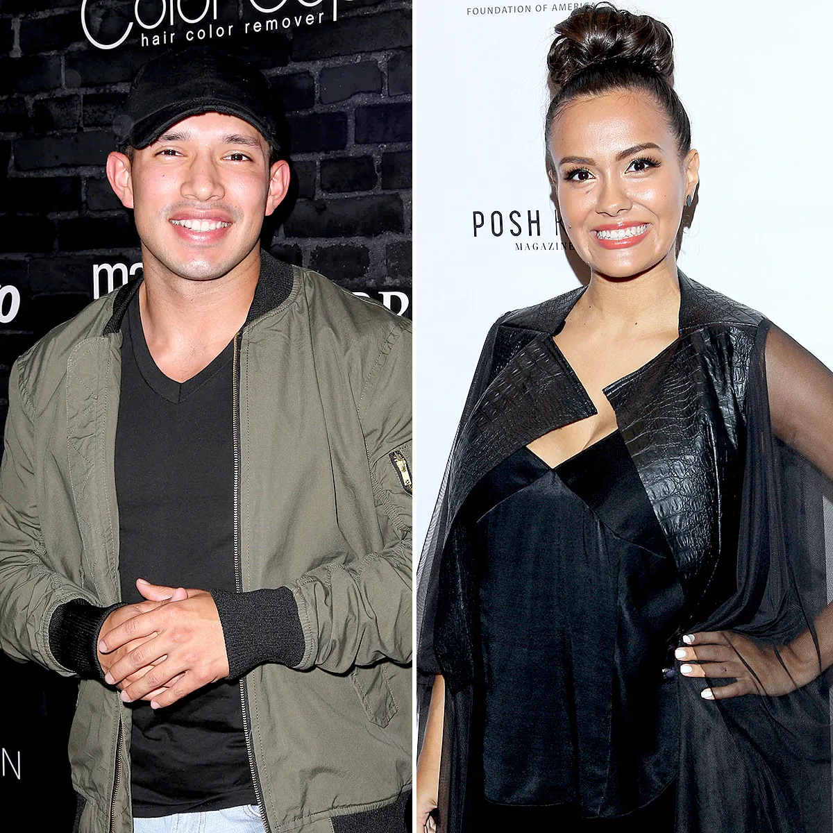 Javi Marroquin and Briana DeJesus