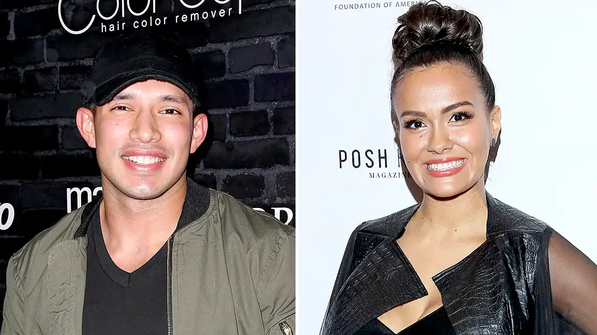 Javi Marroquin and Briana DeJesus