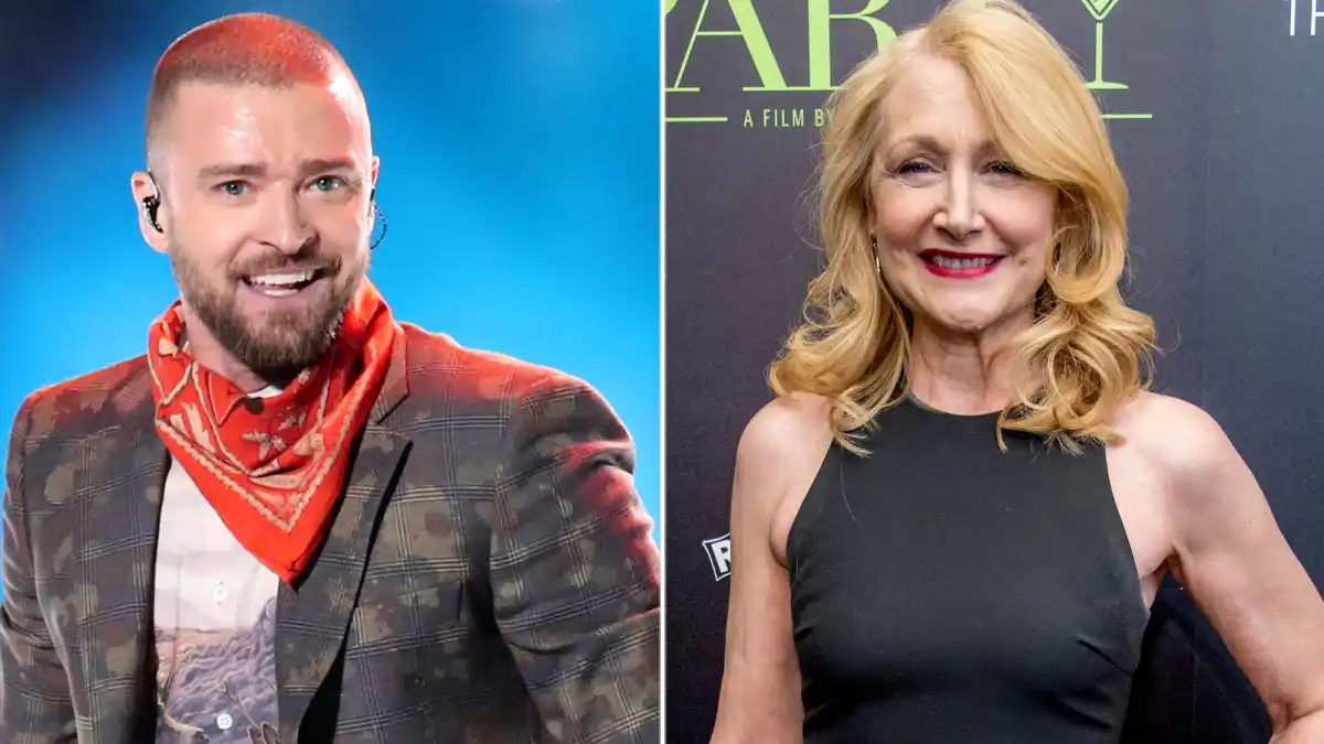 Justin Timberlake and Patricia Clarkson