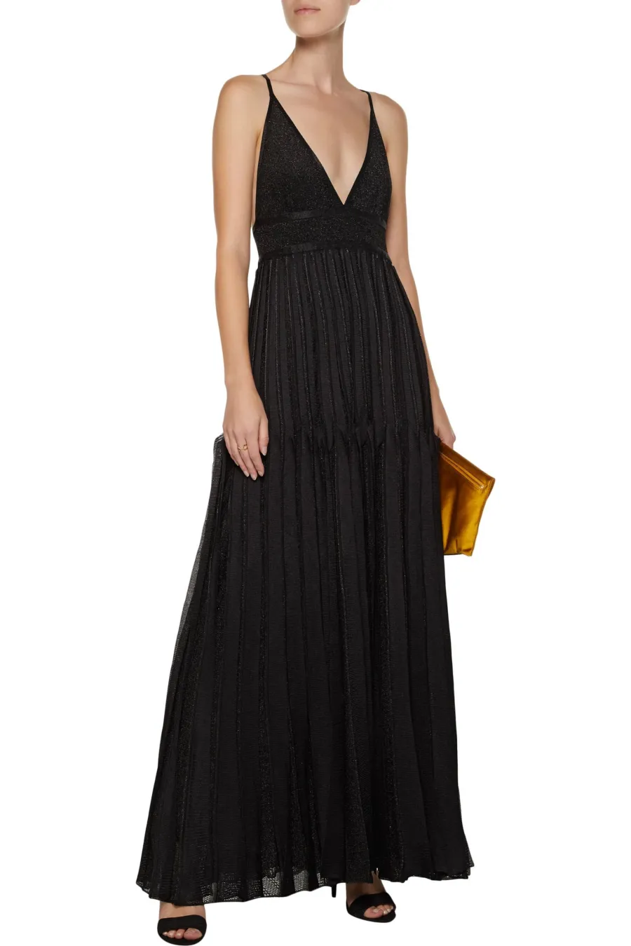 black maxi dress missoni sale