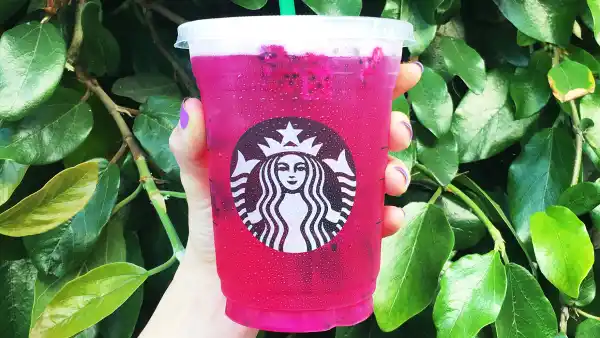 Mango Dragonfruit Starbucks Refreshers Beverage