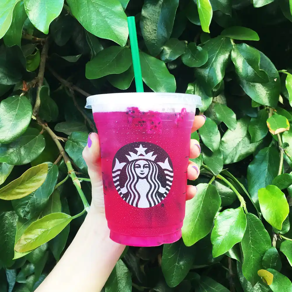 Mango Dragonfruit Starbucks Refreshers Beverage