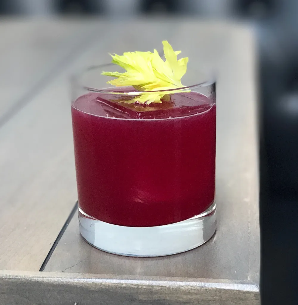 Chef Michael Voltaggio gin shaken cocktail