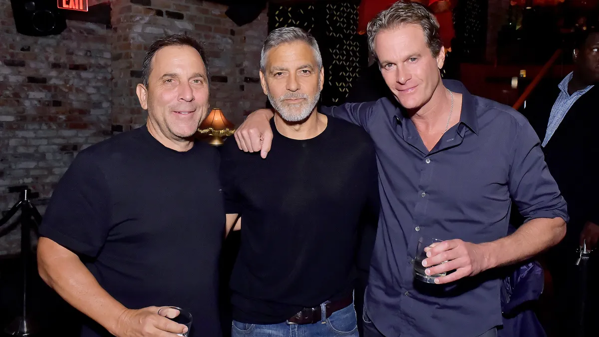 Mike Meldman, George Clooney, Proud Dad, Rande Gerber, Casamigos House of Friends Dinner