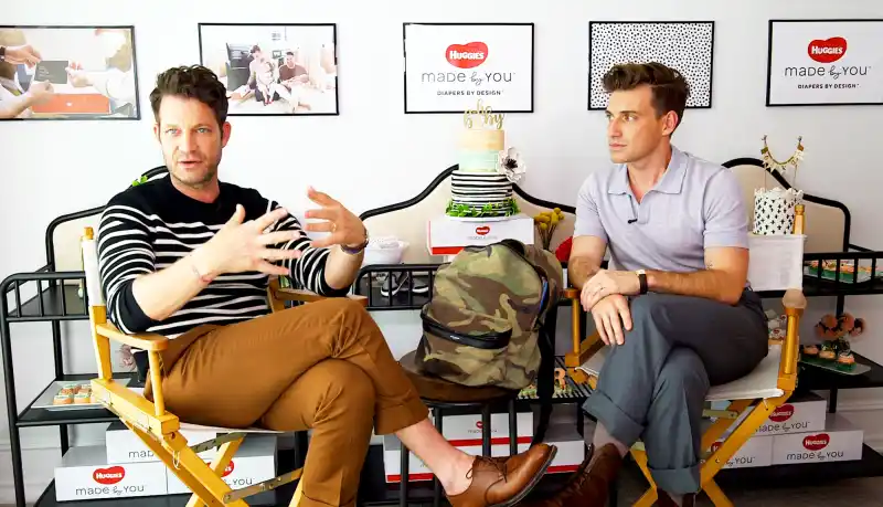Nate Berkus and Jeremiah Brent