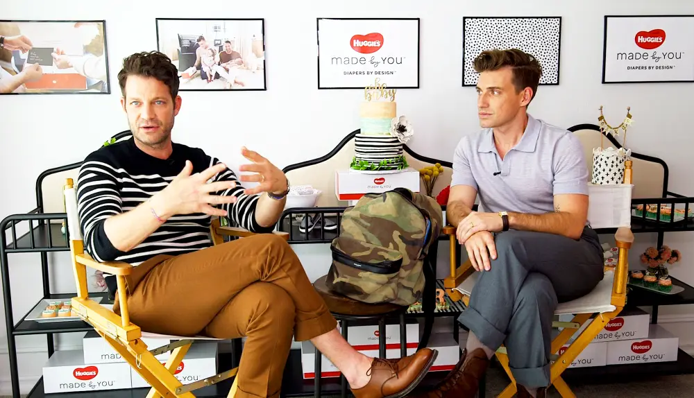 Nate Berkus and Jeremiah Brent