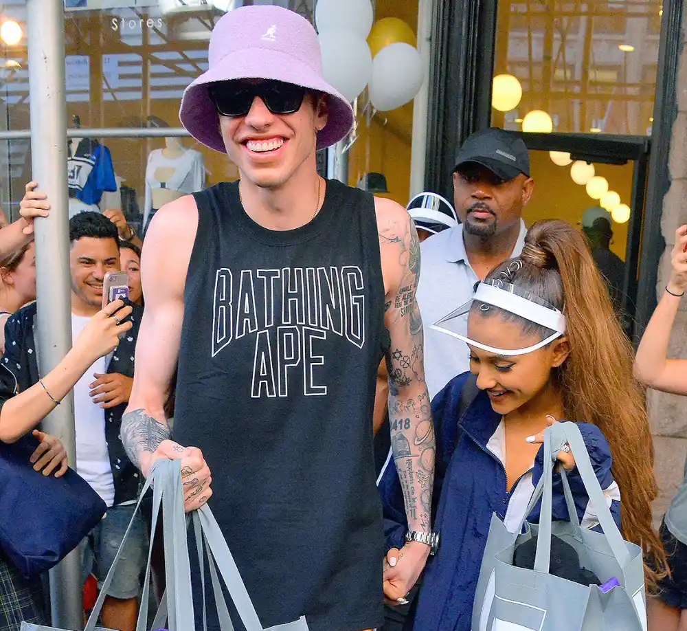 Pete Davidson, Ariana Grande, Matching Tattoo, 8418