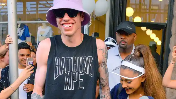 Pete Davidson, Ariana Grande, Matching Tattoo, 8418