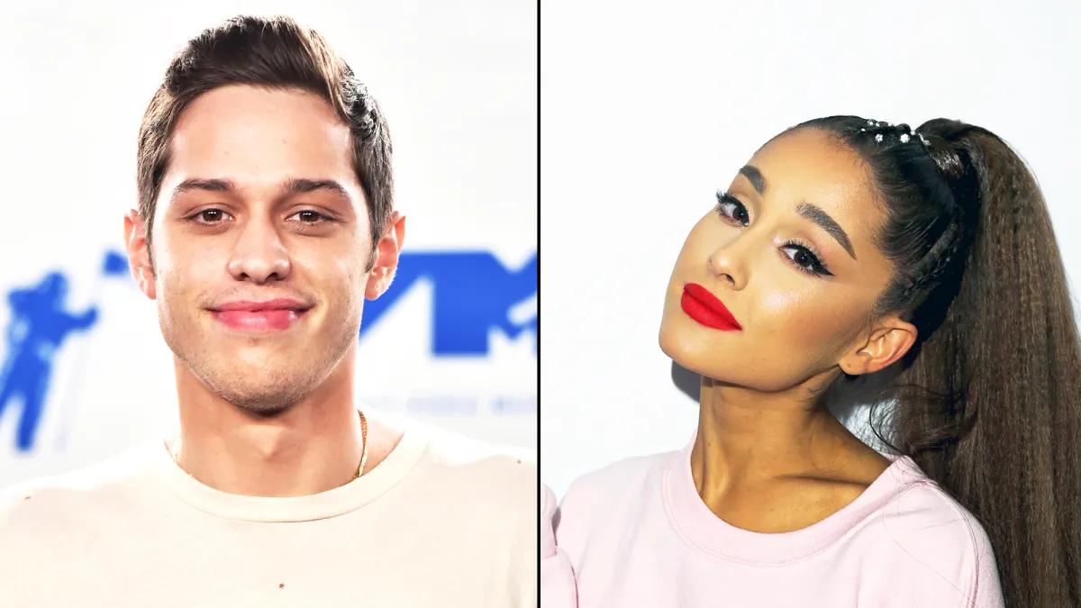Pete Davidson and Ariana Grande
