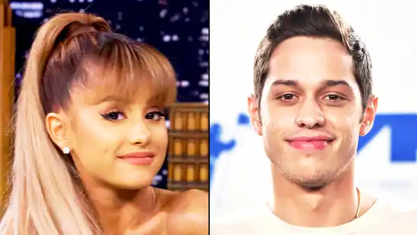 Ariana Grande and Pete Davidson
