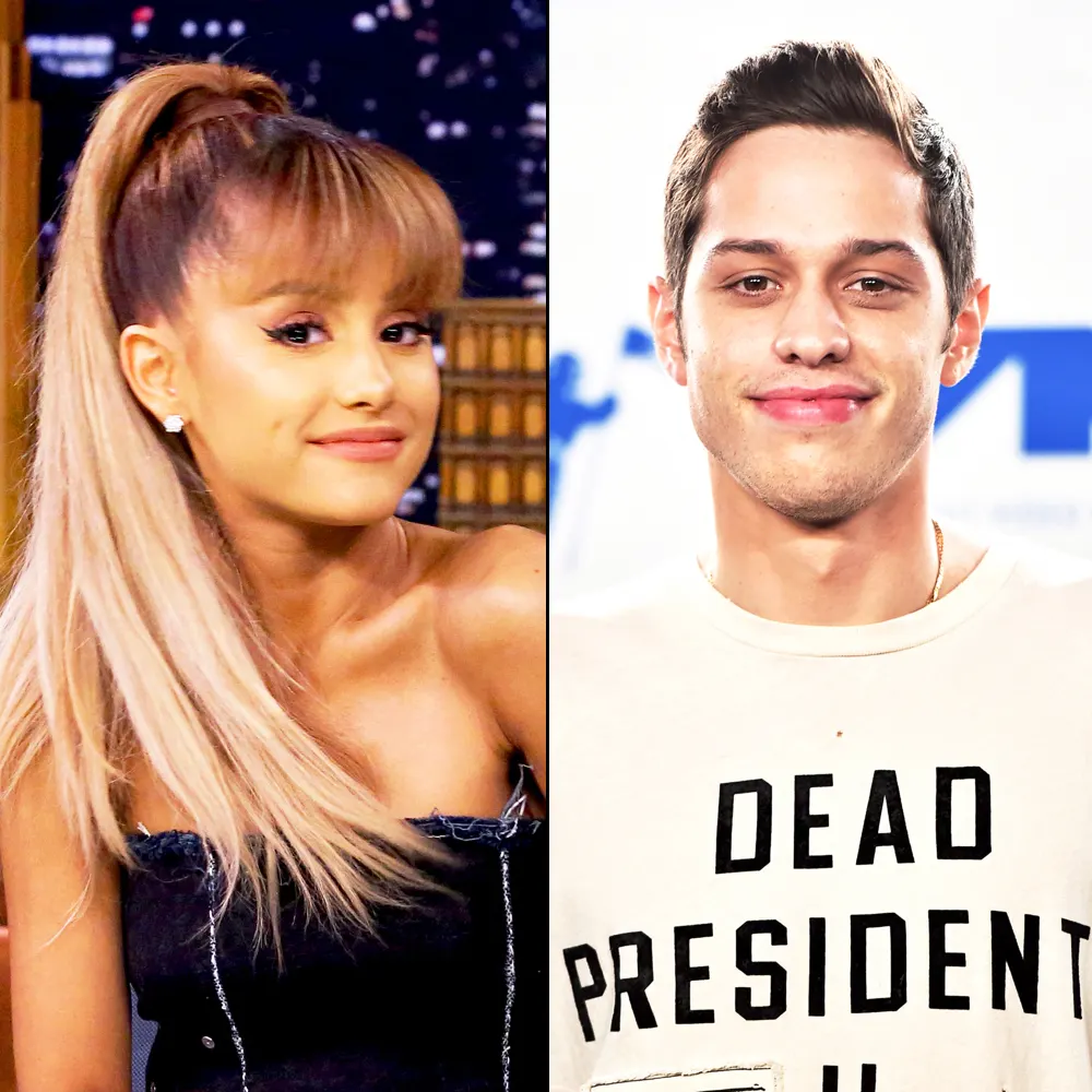 Ariana Grande and Pete Davidson