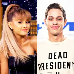 Ariana Grande and Pete Davidson