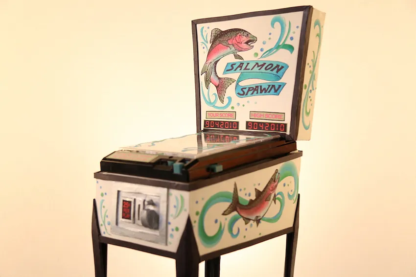 Pinball Machine Cake by Mike McCarey