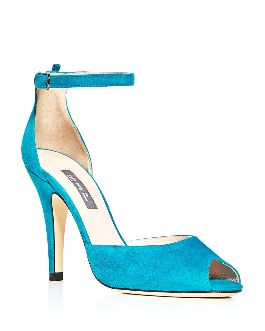 SJP by Sarah jessica Parker Women''s Marquee Suede High Heel Pumps