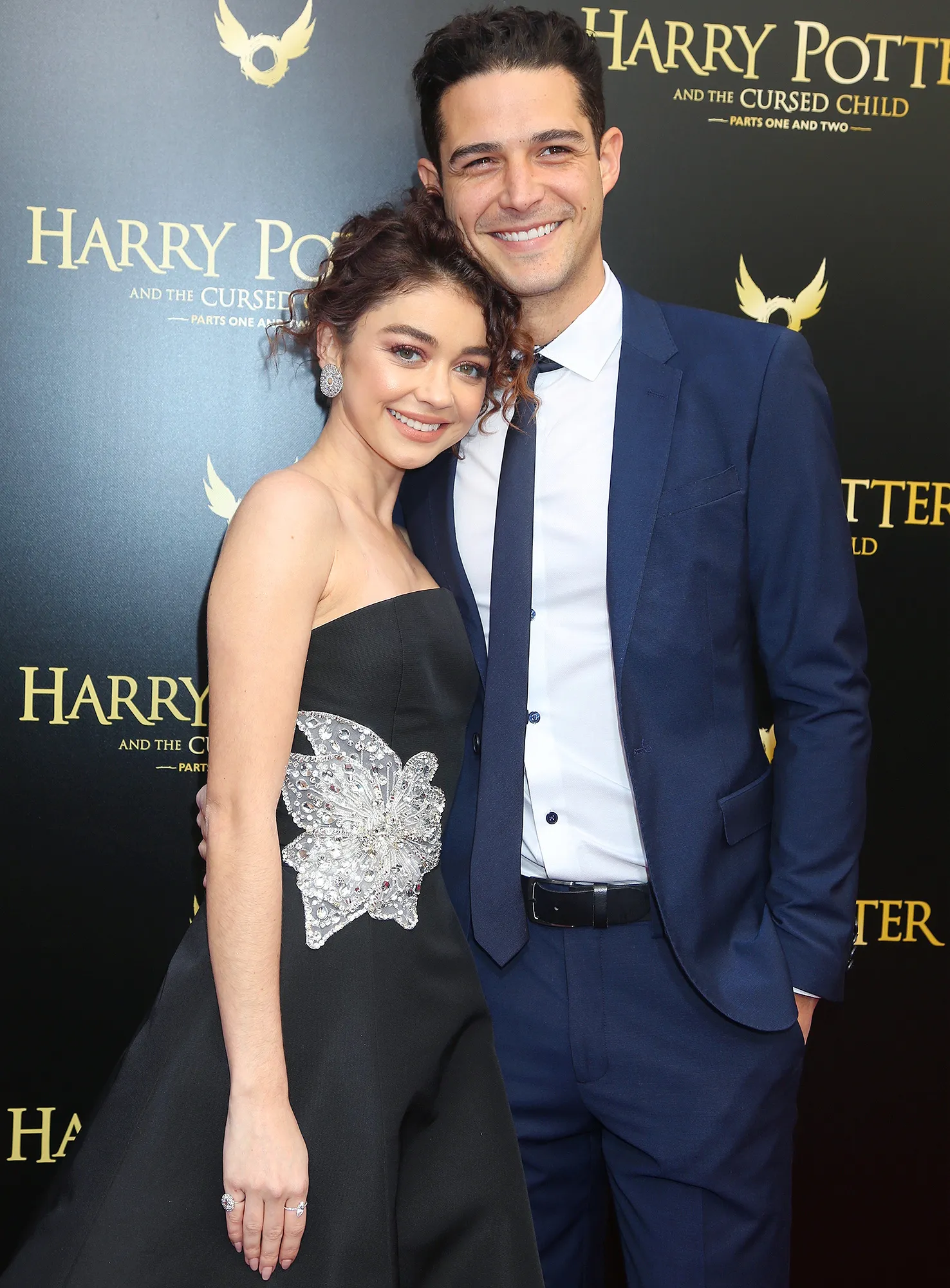 Sarah Hyland, Wells Adams, Hospital, Instagram