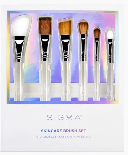 sigma skincare brush set