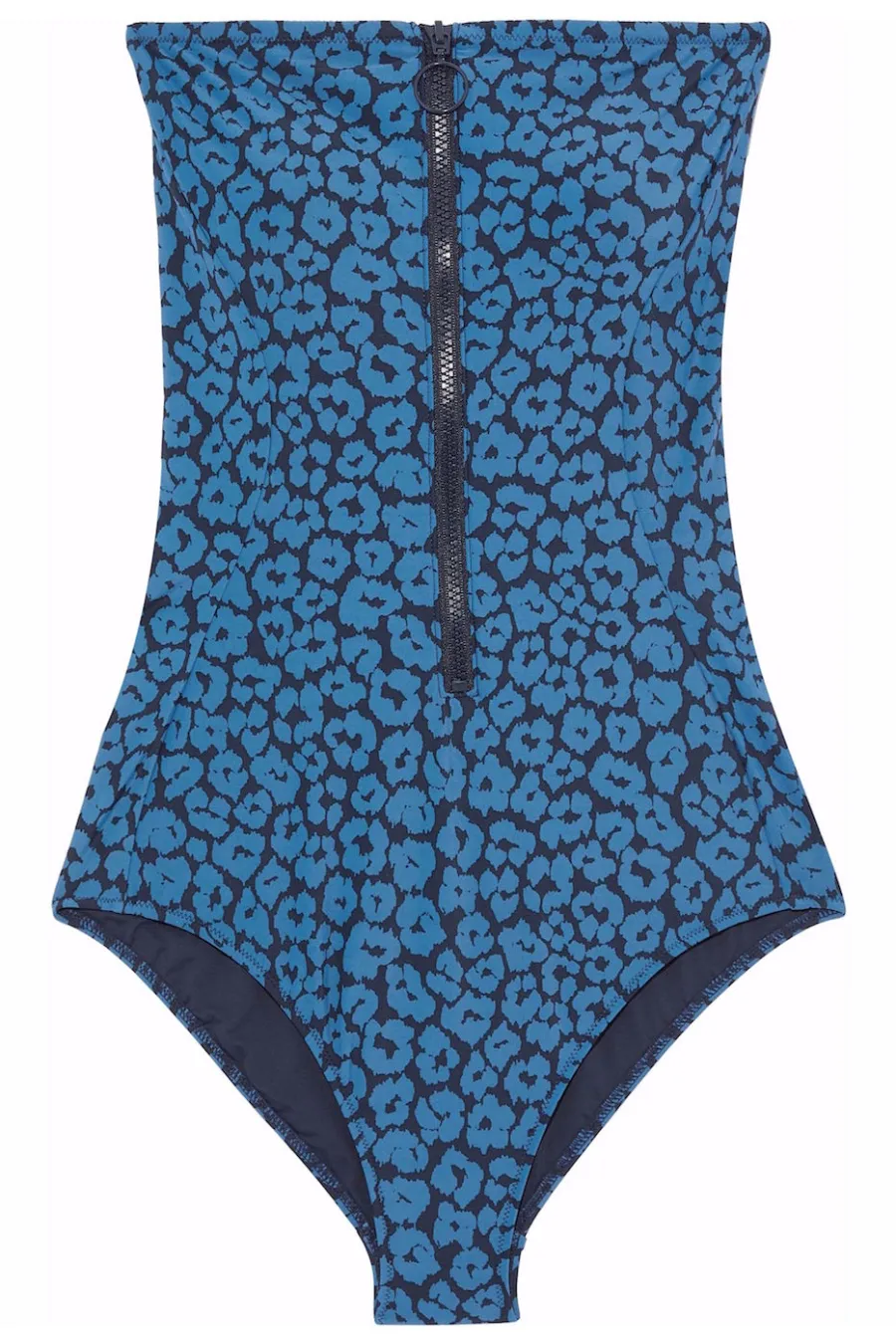 Stella McCartney Cutout leopard-print swimsuit
