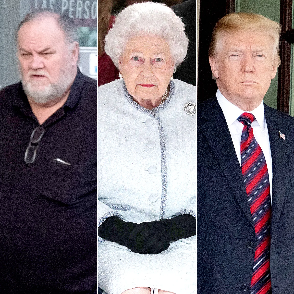 Thomas Markle, Queen Elizabeth II, and Donald Trump
