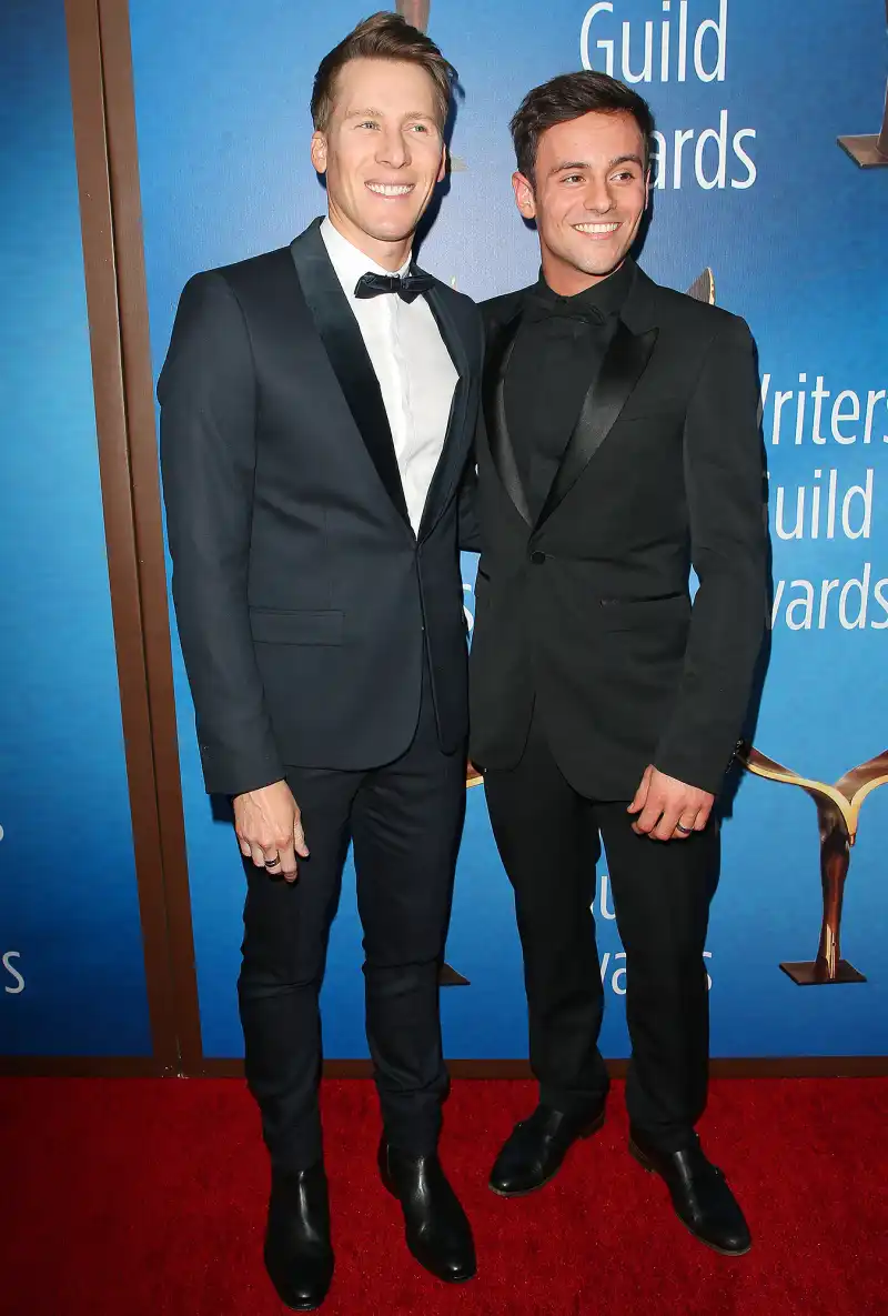 Tom Daley, Dustin Lance Black, Baby, Son